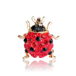Broche Coccinelle<br> Baby Cristal