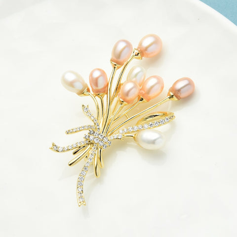 Broche de Luxe <br>Bouquet Merveille