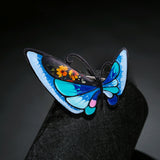 Broche Papillon <br>Aquarelle