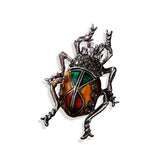 Broche scarabée aztèque