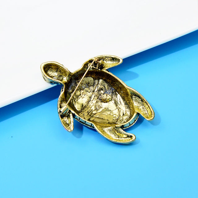 Broche Tortue Mosaïque