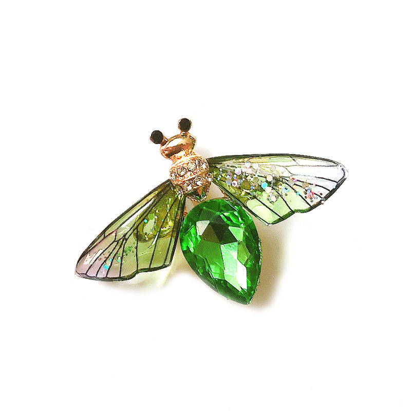 Broche De Luxe En Chaîne D'abeille Vintage Pour Femmes Et Hommes
