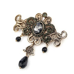 Broche Ancienne Diamants Or Blanc 750 - 18 carats (Bijou Occasion Broche Ancienne Diamants Or Blanc 750 - 18 carats (Bijou Occasion