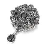 broche ancienne argent
