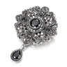 broche ancienne argent
