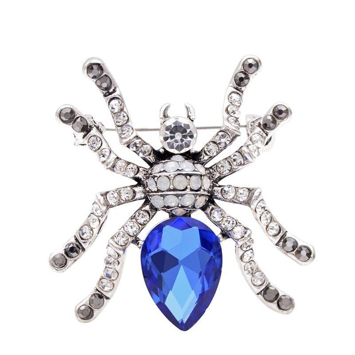 broche araignée déesse azur