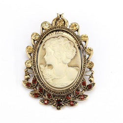 broche camée laurier royal