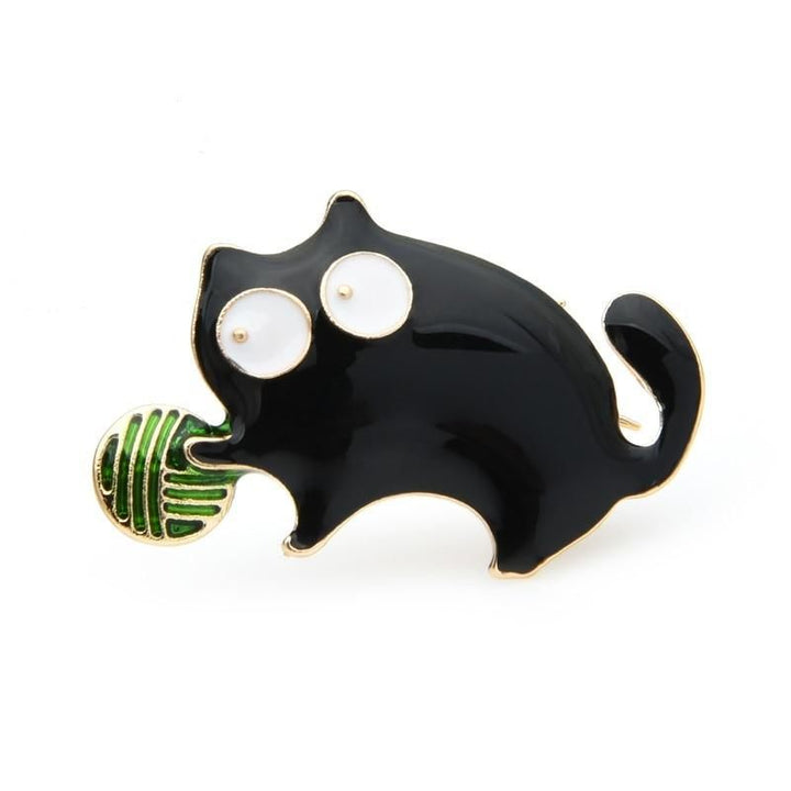 broche-chat-noir-pelote