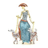 broche chien promenade mondaine
