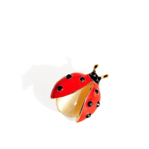 Broche Coccinelle Libert Retrouv e Broche Addict