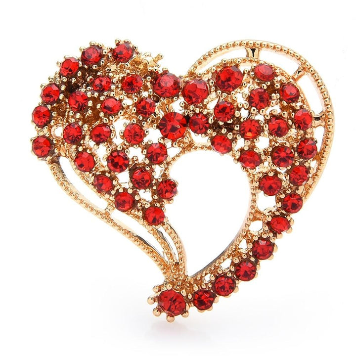broche coeur flot de bonheur