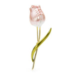 Broche fleur rose pâle