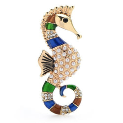 broche hippocampe