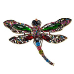 broche libellule milles couleurs