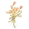 broche de luxe bouquet merveille