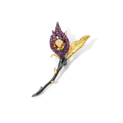 broche luxe fleur fantasme