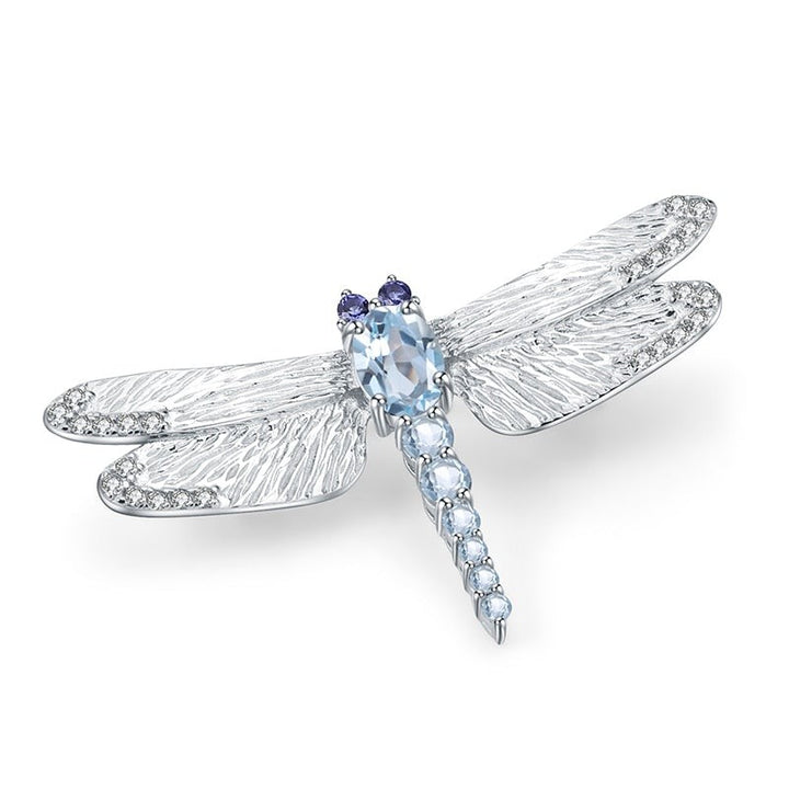broche luxe libellule