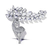 broche de noel renne enchante