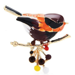 broche oiseau petit gazouillis