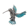 broche oiseau voltigeur ailé