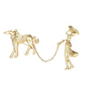 Broche Originale Gracieuse Promenade