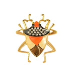 broche scarabee japonais