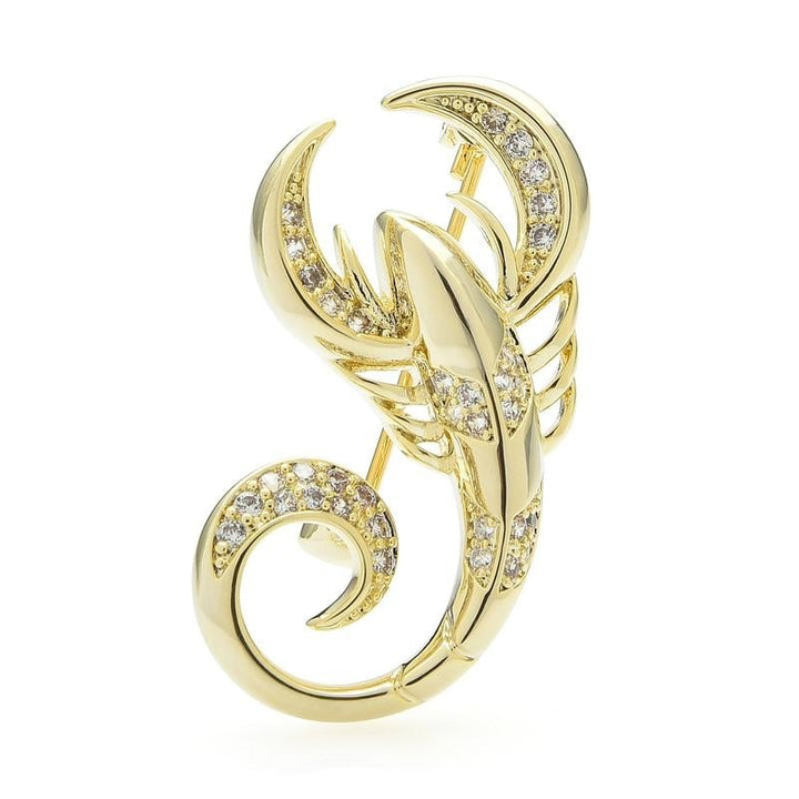 broche scorpion