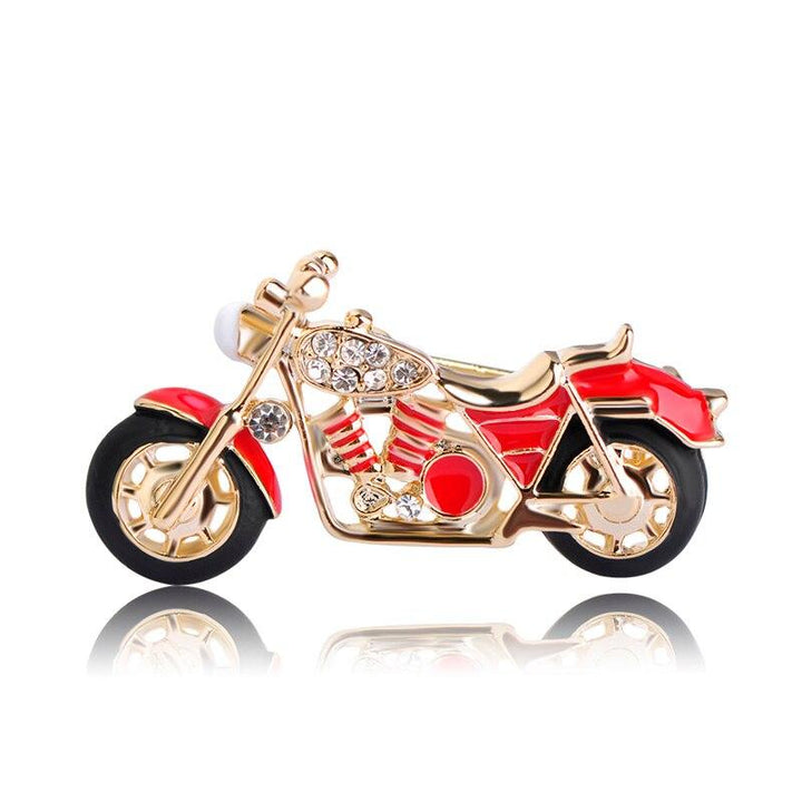 broche biker moto