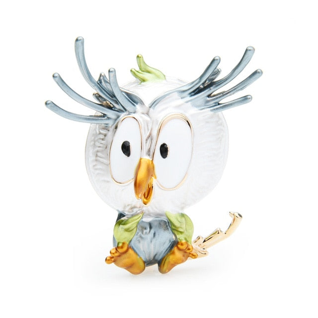 Broche oiseau bébé pop