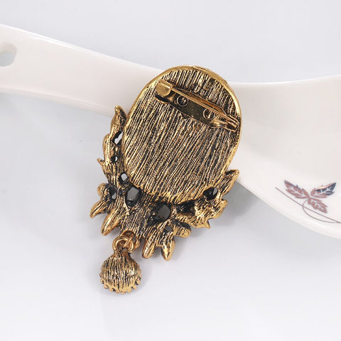 Broche Camée <br>Automne Coloré