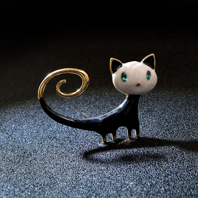 Broche Chat Stranger Cat