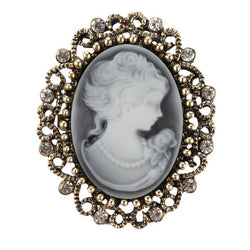 Broche Camée Paix Intérieure