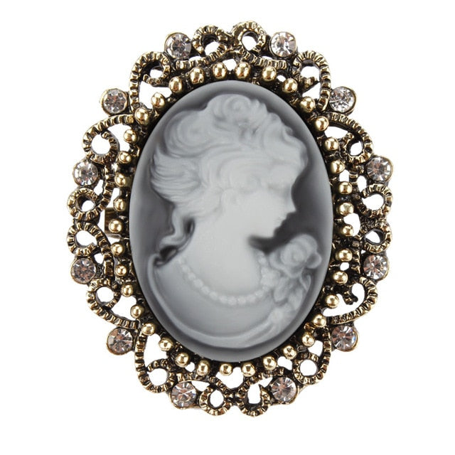 Broche Camée Paix Intérieure