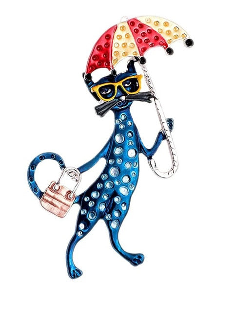 Broche Chat Mary Poppins