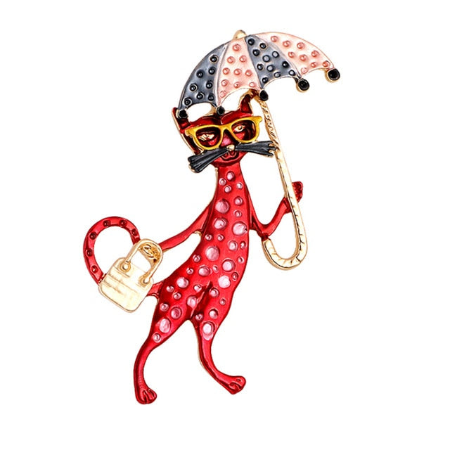 Broche Chat Mary Poppins