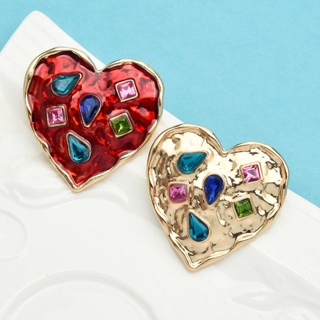 Broche Cœur Amour Composite