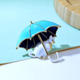 Broche Chat <br>Parapluie