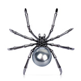 broche araignée avec perle