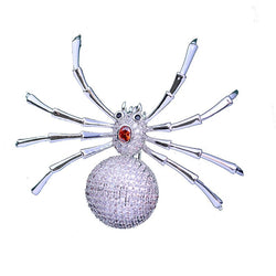 broche araignée disco