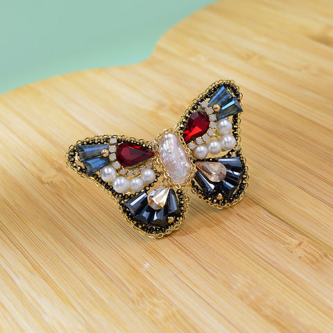 Broche Papillon<br> Cocorico Chic