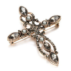 Broche Ancienne Croix Vintage