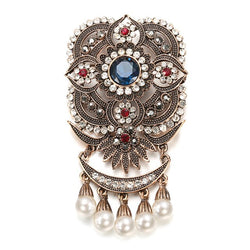 Broche Ancienne Style Indien