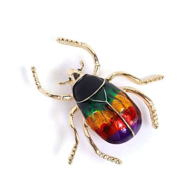 Broche Scarabée Carnaval