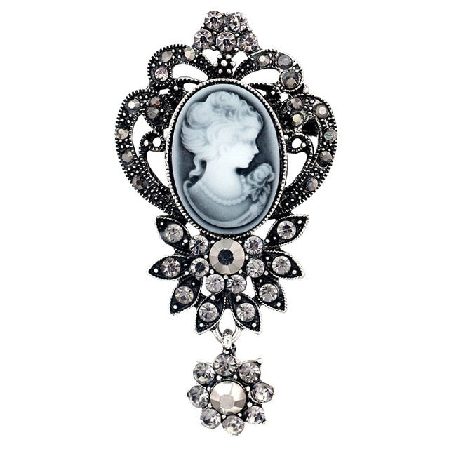 broche camée déesse souveraine