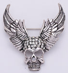 Broche Halloween<br> Tête de Mort