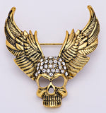 Broche Halloween<br> Tête de Mort