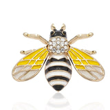 broche abeille zebra queen
