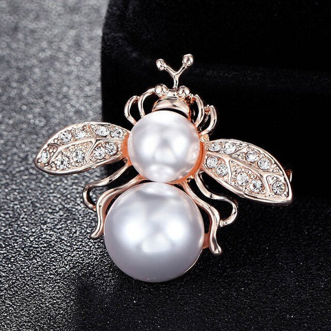 Broche Abeille <br>Pépite Romantique