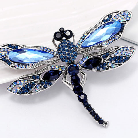 Broche Libellule <br>Crystal Sensuel