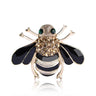 Broche Abeille Yeux Émeraudes